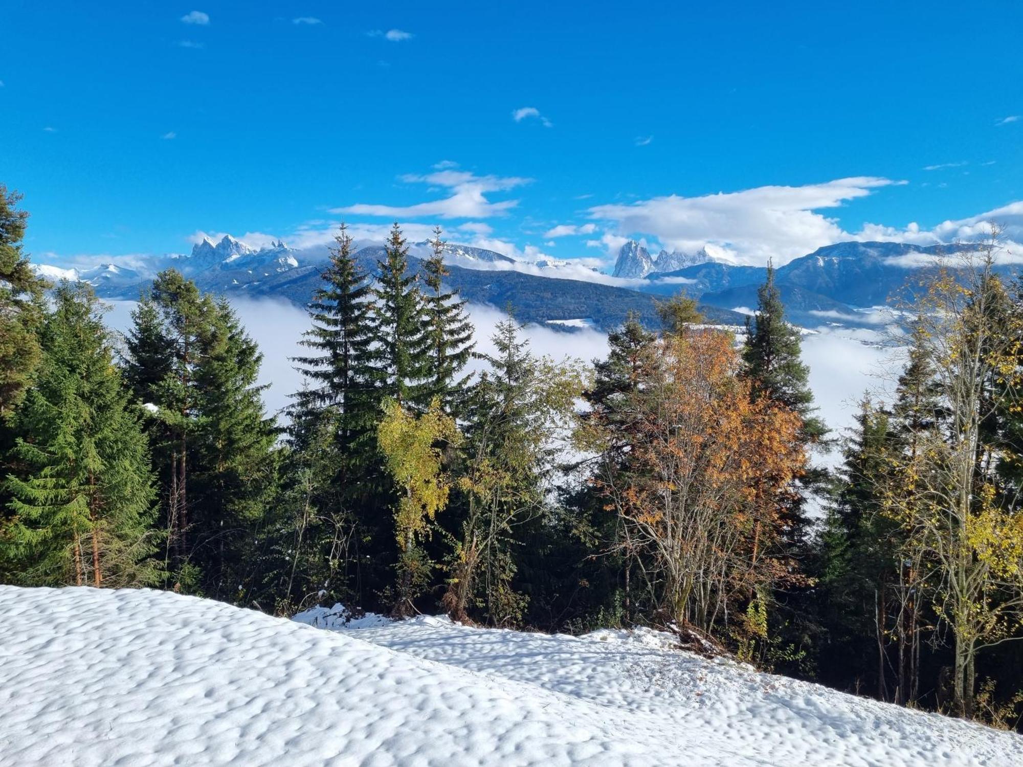 Alone In Chalet With View On Dolomites Villandro Exterior photo
